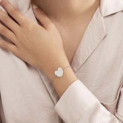 Bracelet Kanitha Argent Blanc -Bijouterie primée. FABFBW00YA model0