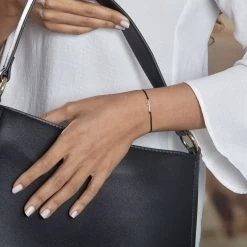 Bracelet Ashana Argent Blanc 7 Bracelet Ashana Argent Blanc -Bijouterie primée. FABFBW00ZZ model0