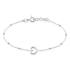 Bracelet Argent Blanc Gyoso