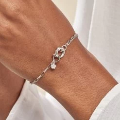 Bracelet Argent Reese -Bijouterie primée. FABFBW018C model1