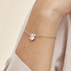 Bracelet Argent Tancrede Oxydes De Zirconium -Bijouterie primée. FABFBW01A6 model1