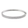 Bracelet Jonc Clélya Argent Blanc Oxyde De Zirconium -Bijouterie primée. FABFBZW026 master