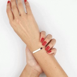 Bracelet Suzeanne Argent Blanc Oxyde De Zirconium 9 Bracelet Suzeanne Argent Blanc Oxyde De Zirconium -Bijouterie primée. FABFBZW086 view2