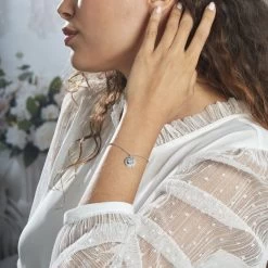 Bracelet Argent Bapper Oxydes De Zirconium -Bijouterie primée. FABFBZW0UR model0