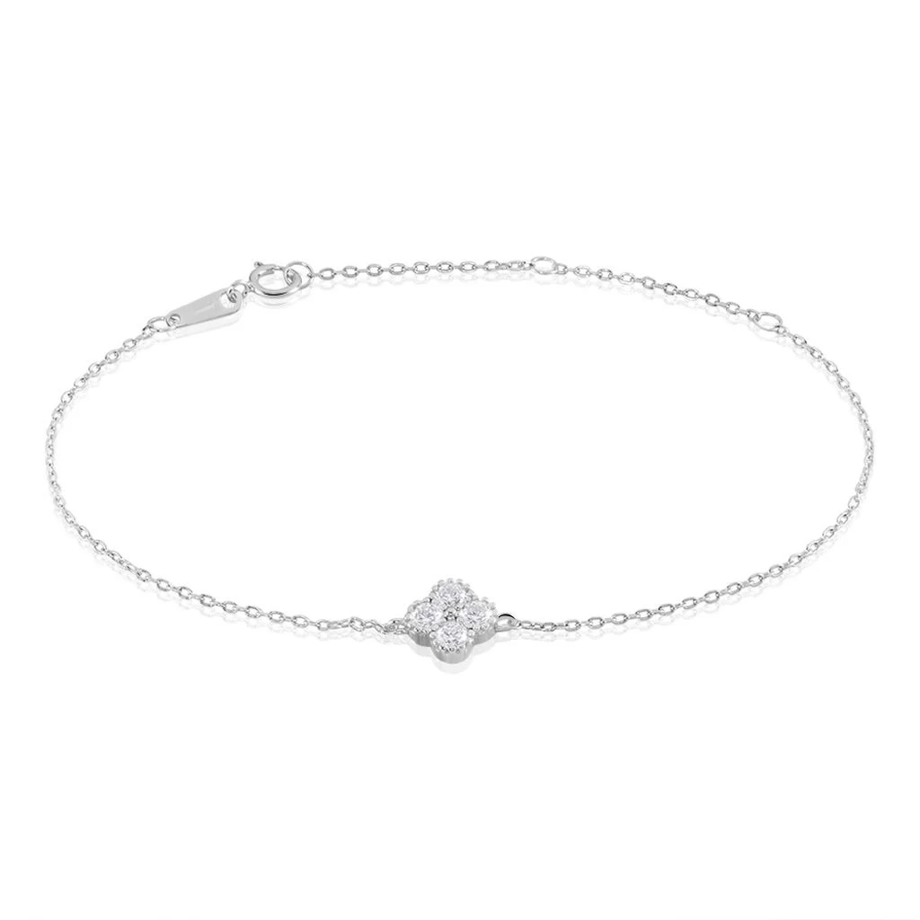 Bracelet Mailys Argent Blanc Oxyde De Zirconium 3 Bracelet Mailys Argent Blanc Oxyde De Zirconium