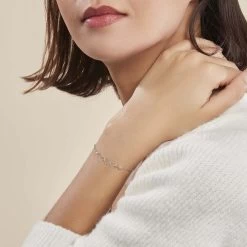 Bracelet Love Love Argent Blanc Oxyde De Zirconium 9 Bracelet Love Love Argent Blanc Oxyde De Zirconium -Bijouterie primée. FABFBZW467 model0