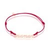 Bracelet Maman Argent Rose