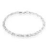 Bracelet Maille Lancelot Argent Blanc -Bijouterie primée. FABHAW0002 master