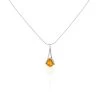 Collier Argent Blanc Derya Ambre -Bijouterie primée. FACFBIY160 master