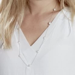 Collier Sautoir Argent Gaspar Perles De Culture 7-8mm 73cm 9 Collier Sautoir Argent Gaspar Perles De Culture 7-8mm 73cm -Bijouterie primée. FACFBUW141 model1