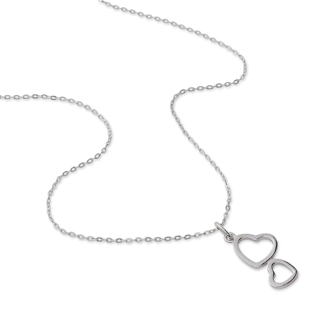 Collier Estina Argent Blanc 4 Collier Estina Argent Blanc – Image 2