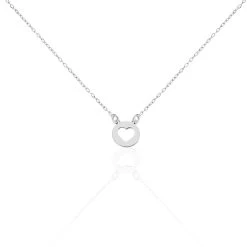 Collier Elenza Argent Blanc
