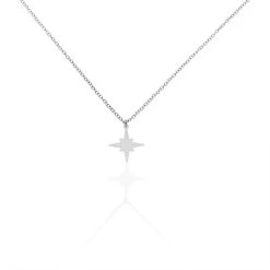 Collier Wiem Argent Blanc