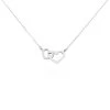 Collier Aalia Argent Blanc -Bijouterie primée. FACFBW014T master
