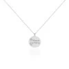 Collier Florine Argent Blanc 2 Collier Florine Argent Blanc -Bijouterie primée. FACFBW017U master