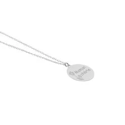 Collier Florine Argent Blanc -Bijouterie primée. FACFBW017U view1