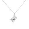 Collier Geoffrey Argent Oxydes De Zirconium -Bijouterie primée. FACFBZR042 master