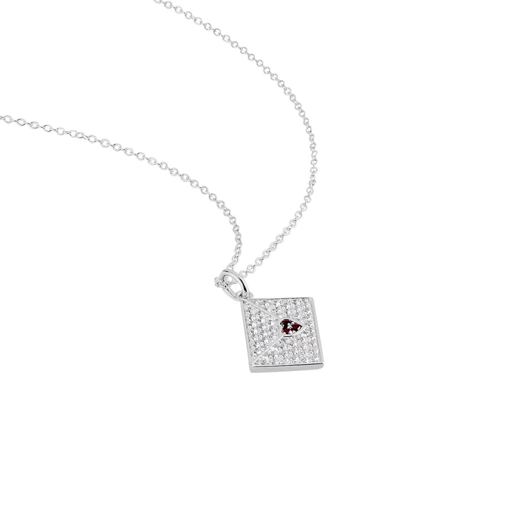Collier Geoffrey Argent Oxydes De Zirconium 4 Collier Geoffrey Argent Oxydes De Zirconium – Image 2