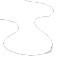 Collier Irina Argent Blanc Oxyde De Zirconium -Bijouterie primée. FACFBZW11B view1