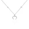 Collier Serenella Argent Blanc Oxyde De Zirconium