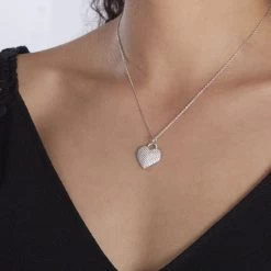 Collier Achilles Argent Blanc Oxyde De Zirconium -Bijouterie primée. FACFBZW1J7 model1