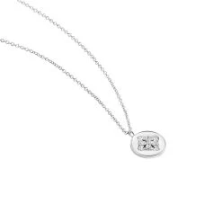 Collier Alexine Argent Blanc Oxyde De Zirconium -Bijouterie primée. FACFBZW1JL view1