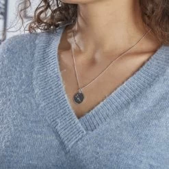 Collier Astr Argent Oxydes De Zirconium -Bijouterie primée. FACFBZW1P5 model1