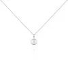 Collier Argent Eugenien Oxydes De Zirconium
