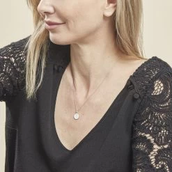 Collier Argent Eugenien Oxydes De Zirconium 8 Collier Argent Eugenien Oxydes De Zirconium -Bijouterie primée. FACFBZW1RC model0