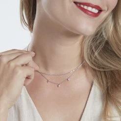 Collier Laetita Argent Oxyde -Bijouterie primée. FACFBZW1U3 model1
