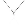 Collier Chris Argent Blanc Oxyde De Zirconium