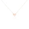 Collier Elwenn Argent Rose