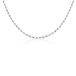 Collier Maille Argent Carrus -Bijouterie primée. FACHBW0389 view1