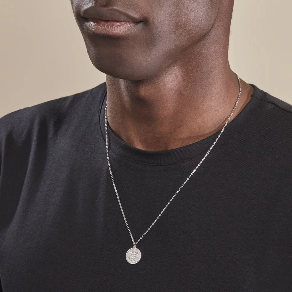 Collier Argent Blanc Hosni 5 Collier Argent Blanc Hosni – Image 3