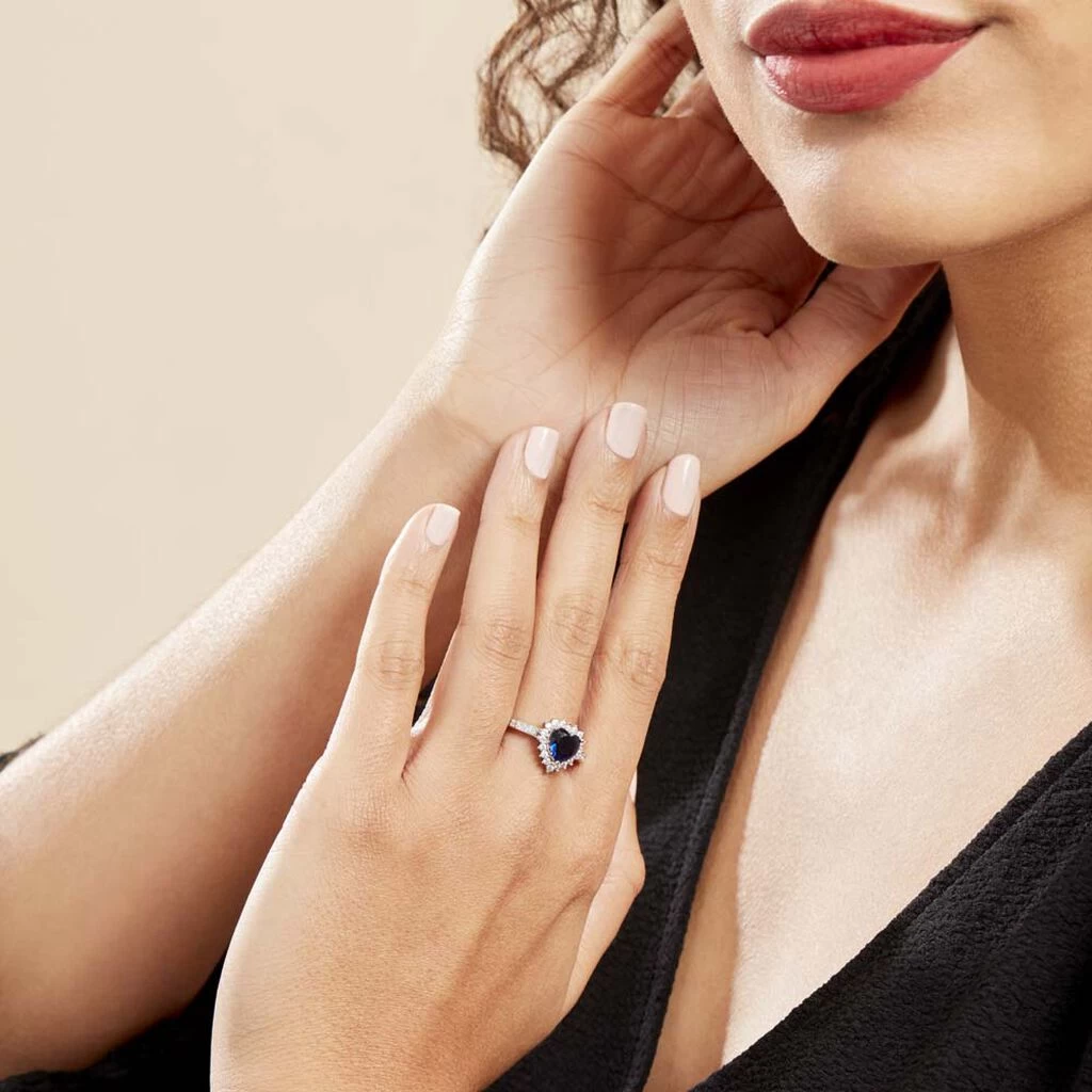 Bague Sphinx Argent Blanc Pierre Et Oxyde De Zirconium 7 Bague Sphinx Argent Blanc Pierre Et Oxyde De Zirconium – Image 5