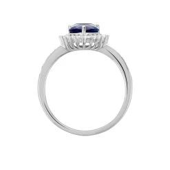 Bague Sphinx Argent Blanc Pierre Et Oxyde De Zirconium 10 Bague Sphinx Argent Blanc Pierre Et Oxyde De Zirconium -Bijouterie primée. FADFBLB003 view2