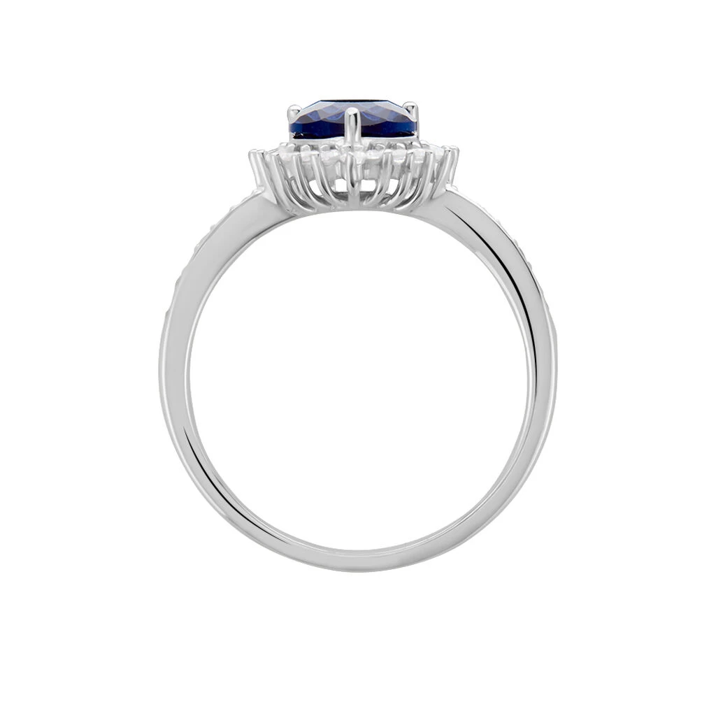 Bague Sphinx Argent Blanc Pierre Et Oxyde De Zirconium 5 Bague Sphinx Argent Blanc Pierre Et Oxyde De Zirconium – Image 3