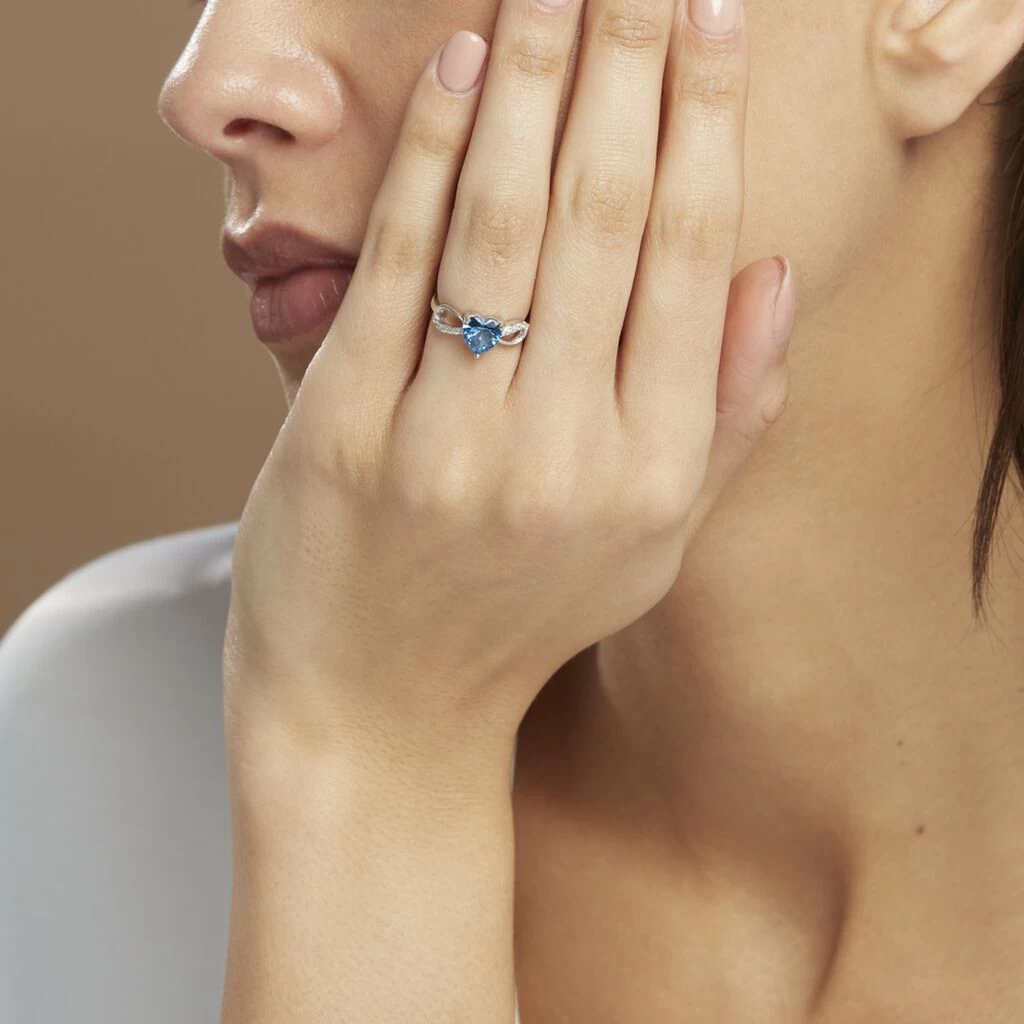 Bague Argent Blanc Atieno Oxyde De Zirconium 7 Bague Argent Blanc Atieno Oxyde De Zirconium – Image 5