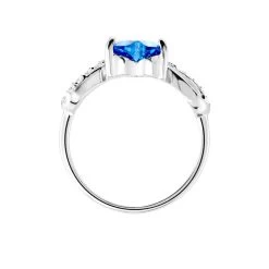 Bague Argent Blanc Atieno Oxyde De Zirconium 10 Bague Argent Blanc Atieno Oxyde De Zirconium -Bijouterie primée. FADFBZ6002 view2