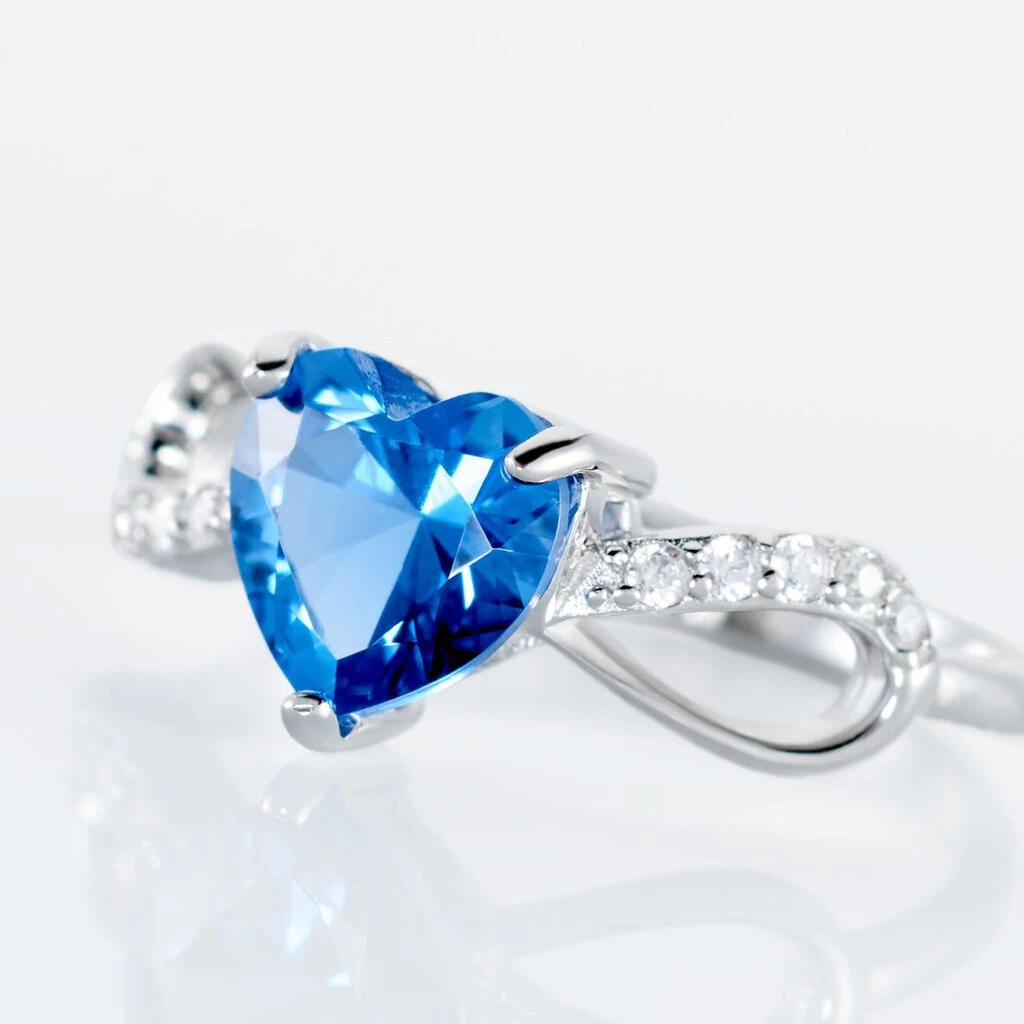 Bague Argent Blanc Atieno Oxyde De Zirconium 6 Bague Argent Blanc Atieno Oxyde De Zirconium – Image 4