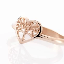 Bague Elwenn Argent Rose -Bijouterie primée. FADFRW0208 view3