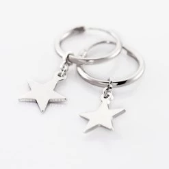 Créoles Elvyn Argent Blanc 8 Créoles Elvyn Argent Blanc -Bijouterie primée. FAOFBW00ZN view2