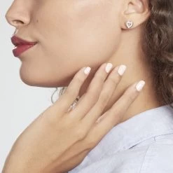 Boucles D'oreilles Puces Ibosus Argent Oxyde -Bijouterie primée. FAOFBZW1RB model0