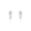 Boucles D'oreilles Pendantes Argent Blanc Viktorik Oxyde Zirconium