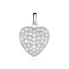 Pendentif Amelot Argent Blanc Oxyde De Zirconium -Bijouterie primée. FAPFBZW367 master