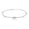 Chaîne De Cheville Argent Blanc Tangui Oxydes De Zirconium 2 Chaîne De Cheville Argent Blanc Tangui Oxydes De Zirconium -Bijouterie primée. FAZFBZW028 master
