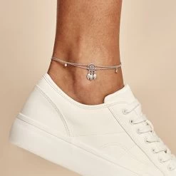 Chaîne De Cheville Argent Blanc Tangui Oxydes De Zirconium 7 Chaîne De Cheville Argent Blanc Tangui Oxydes De Zirconium -Bijouterie primée. FAZFBZW028 model0