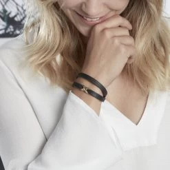 Bracelet Laetus Acier Jaune -Bijouterie primée. FIBFJWN001 model0