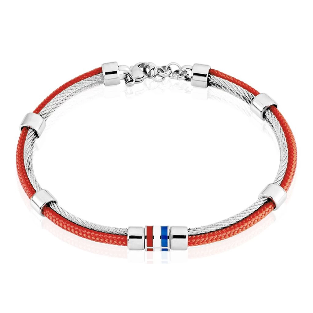 Bracelet Acier Blanc Jacquou 3 Bracelet Acier Blanc Jacquou