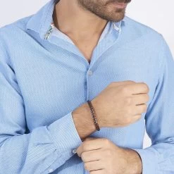 Bracelet Acier Blanc Edouard 8 Bracelet Acier Blanc Edouard -Bijouterie primée. FIBHBW0475 model0